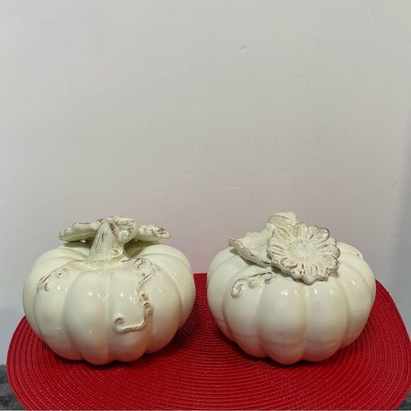 Pumpkins Set of 2 NWT - Picture 4 of 6